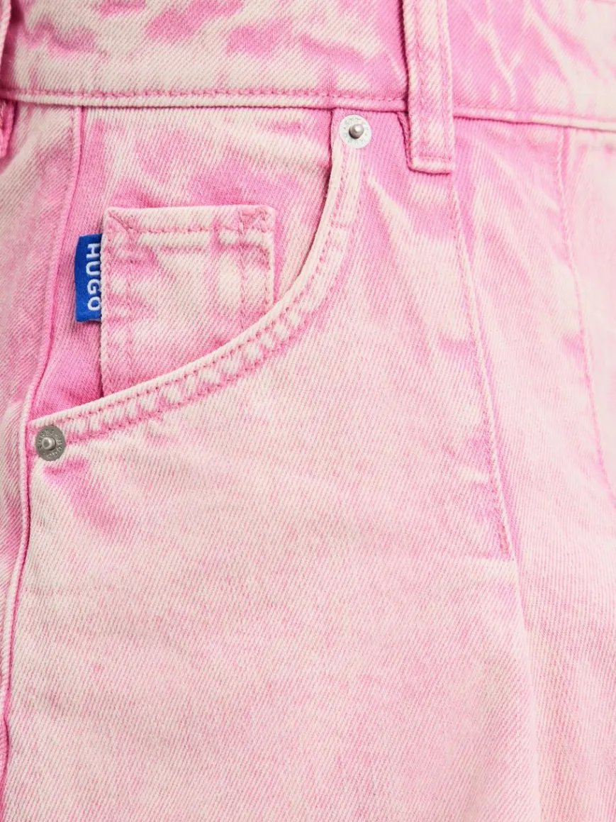 HUGO BLUE Röcke*Damen Minirock - Gloom rosa ecru meliert