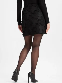 Msch Copenhagen Röcke*Damen Minirock - MSCHAugustina schwarz strukturiert