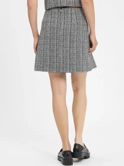 HUGO Röcke*Damen Minirock - Ratira marine weiß kariert