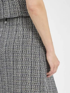 HUGO Röcke*Damen Minirock - Ratira marine weiß kariert