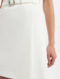 HUGO Röcke*Damen Minirock - Ronea ecru uni