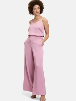 Vera Mont Hosen*Damen Modern fit Hose altrosa uni