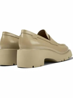 Camper Slipper*Damen Mokassins - Milah beige uni