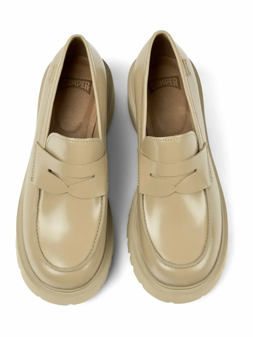 Camper Slipper*Damen Mokassins - Milah beige uni