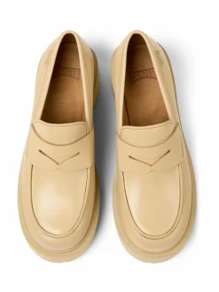 Camper Slipper*Damen Mokassins - Milah beige uni