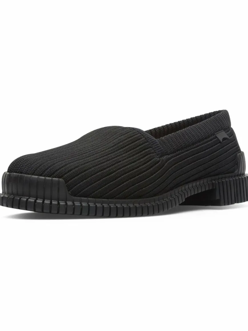 Camper Slipper*Damen Mokassins - Pix schwarz uni