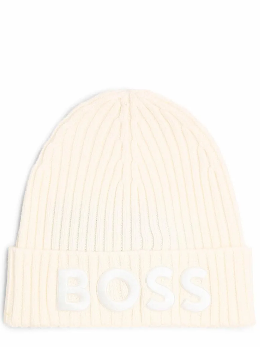 BOSS Mützen & Hüte*Damen Mütze ecru uni