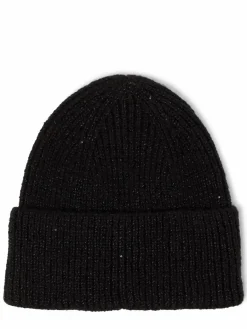 Marie Lund Mützen & Hüte*Damen Mütze schwarz uni