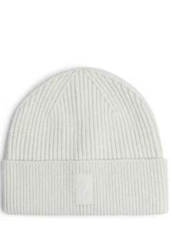 comma casual identity Mützen & Hüte*Damen Mütze ecru silber uni