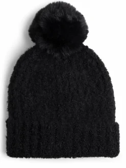 Marie Lund Mützen & Hüte*Damen Mütze schwarz uni