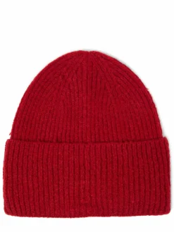 Marie Lund Mützen & Hüte*Damen Mütze bordeaux uni