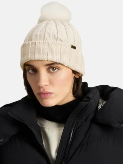 Woolrich Mützen & Hüte*Damen Mütze weiß uni