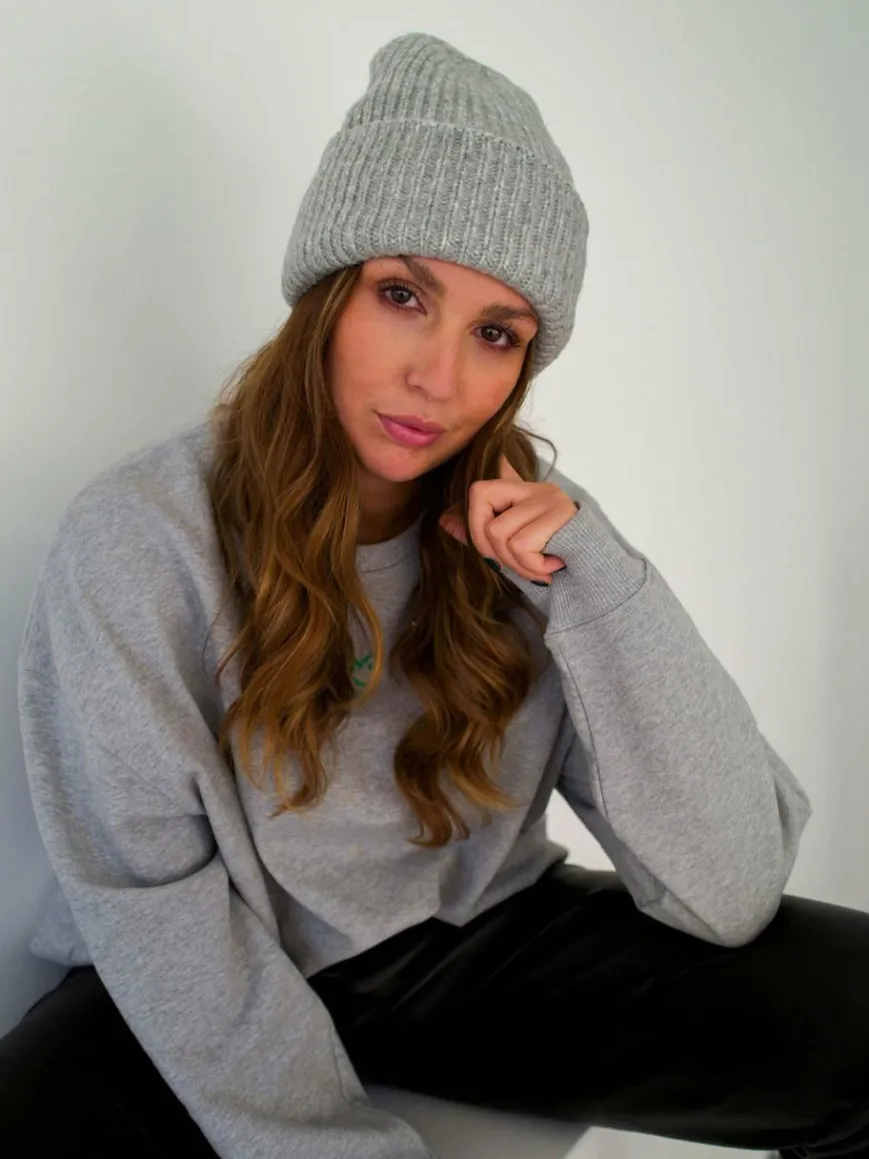 Fraas Mützen & Hüte*Damen Mütze grau uni