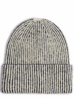 mbyM Mützen & Hüte*Damen Mütze - Hevelyn marine gestreift