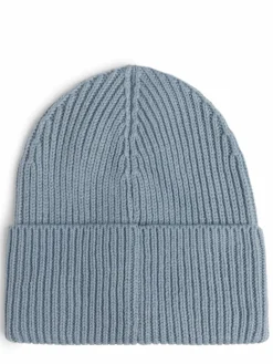 Calvin Klein Mützen & Hüte*Damen Mütze mit Cashmere-Anteil hellblau uni