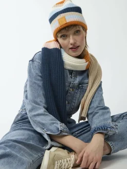 Codello Mützen & Hüte*Damen Mützen blau gestreift