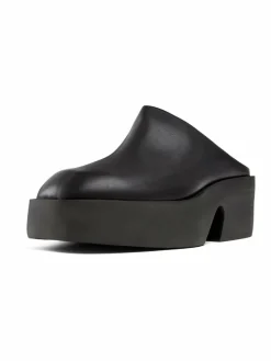 Camper Slipper*Damen Mules - Billie schwarz uni