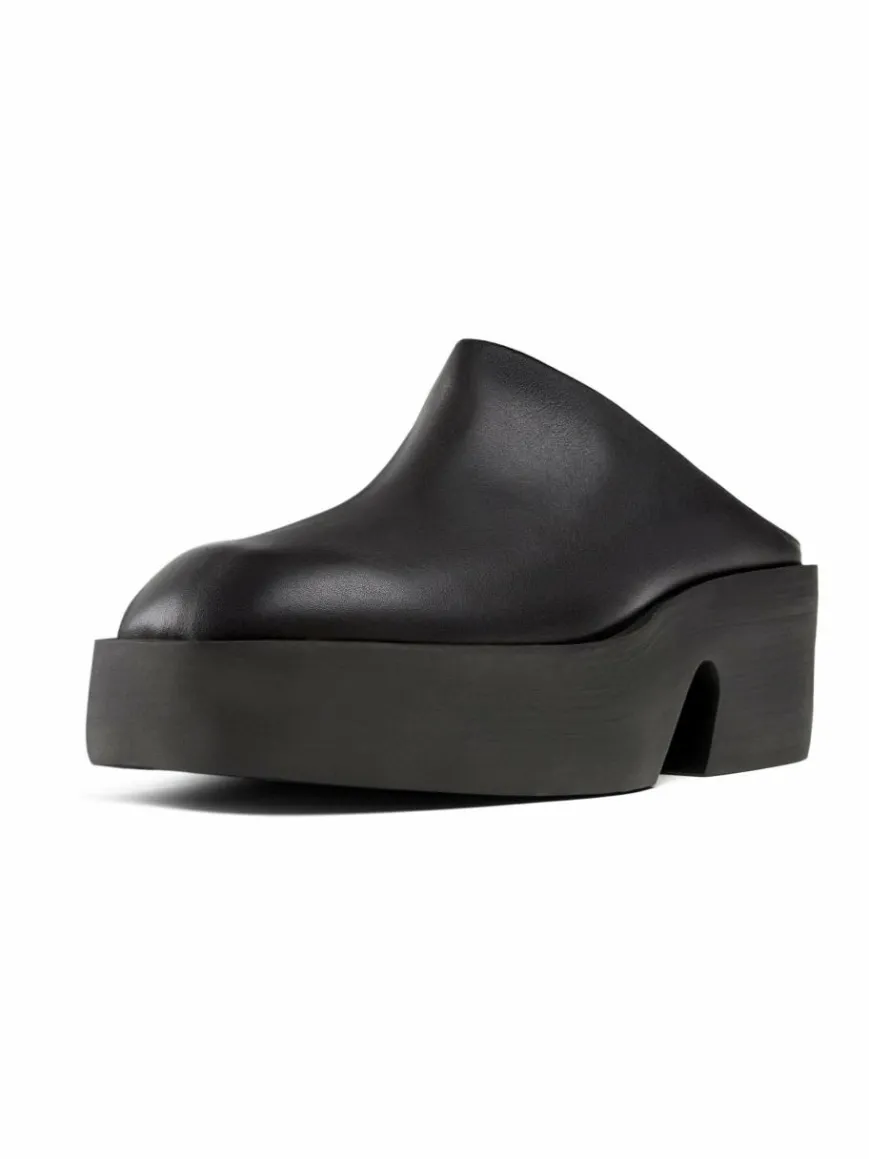 Camper Slipper*Damen Mules - Billie schwarz uni