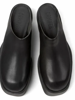 Camper Slipper*Damen Mules - Billie schwarz uni