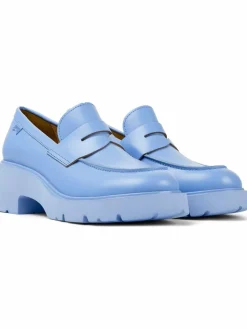 Camper Slipper*Damen Mules - Milah blau uni