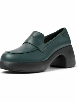 Camper Pumps*Damen Mules - Thelma grün uni