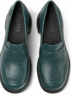 Camper Pumps*Damen Mules - Thelma grün uni