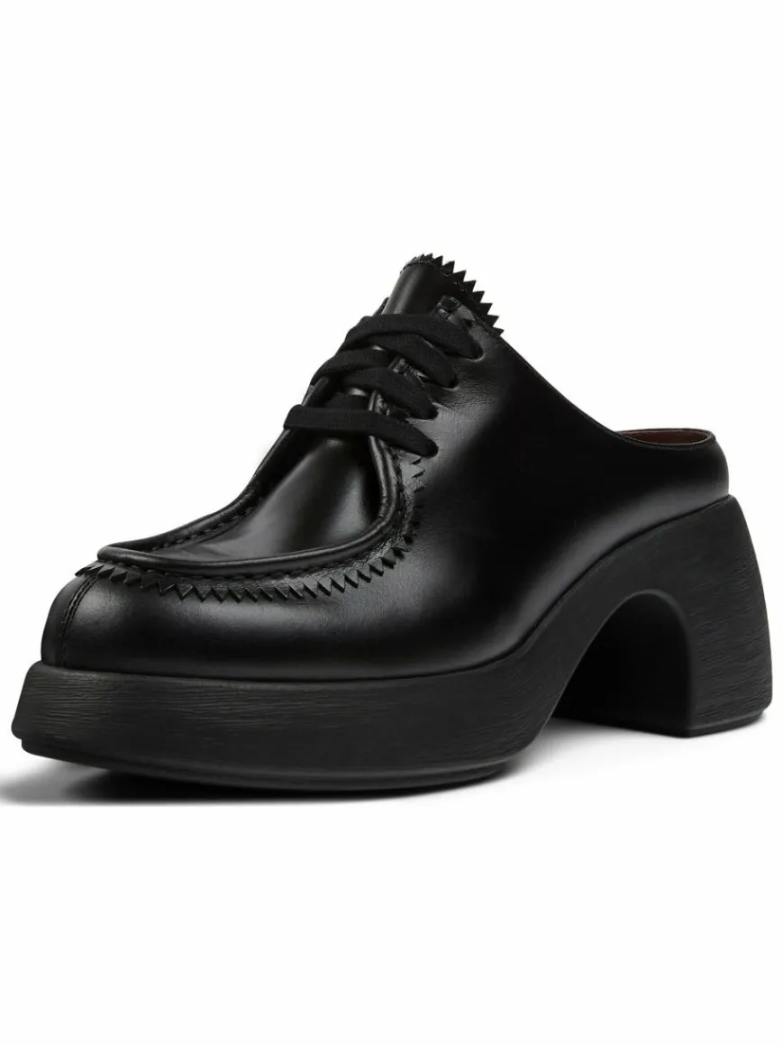 Camper Pumps*Damen Mules - Thelma schwarz uni