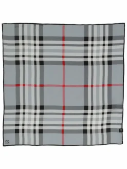 Fraas Schals & Tücher*Damen Nickituch grau kariert