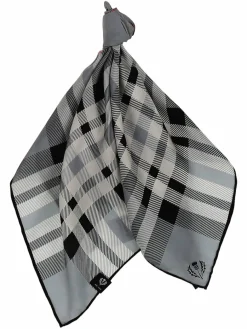 Fraas Schals & Tücher*Damen Nickituch grau kariert