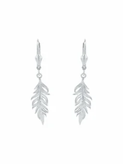 amor Schmuck*Damen Ohrhänger silber uni