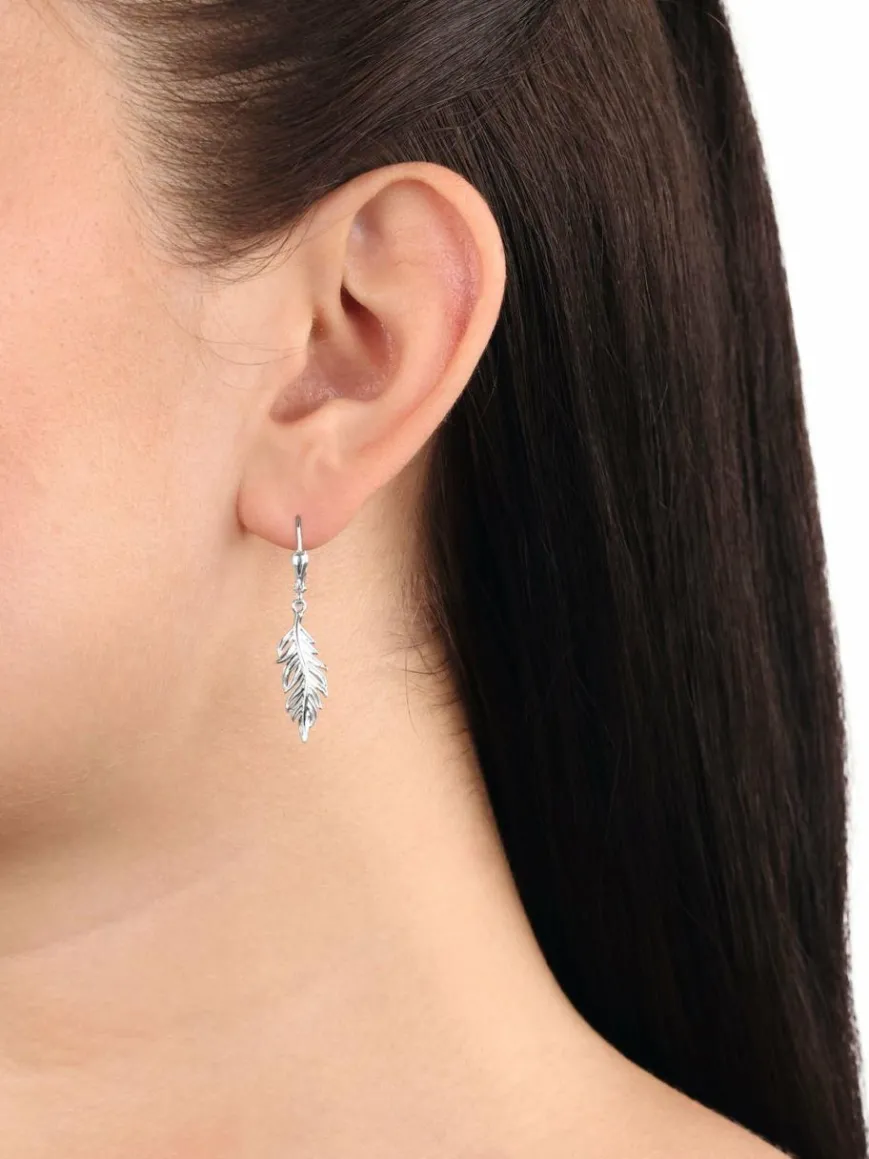 amor Schmuck*Damen Ohrhänger silber uni