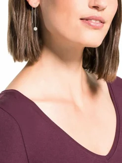 amor Schmuck*Damen Ohrhänger silber uni