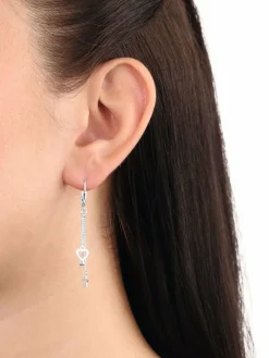 amor Schmuck*Damen Ohrhänger silber uni