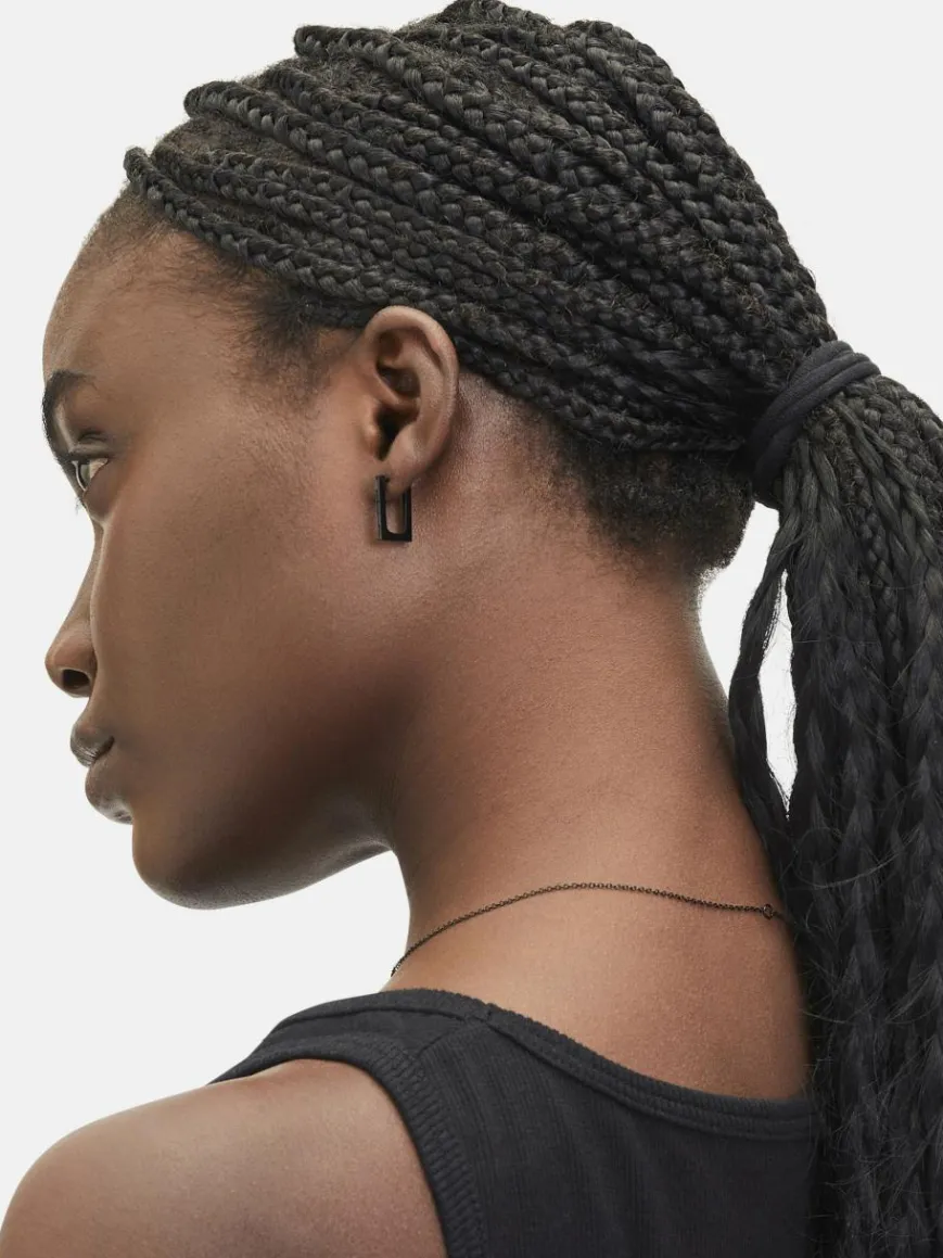 Liebeskind Berlin Schmuck*Damen Ohrringe schwarz uni