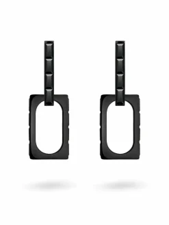 Liebeskind Berlin Schmuck*Damen Ohrringe schwarz uni