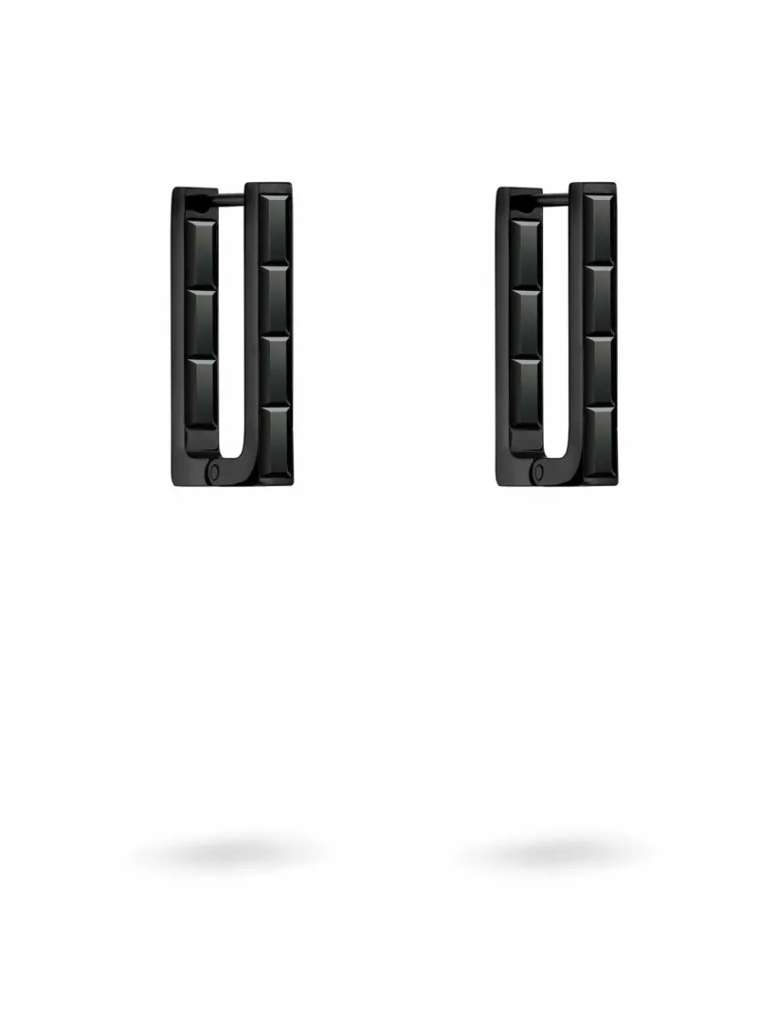 Liebeskind Berlin Schmuck*Damen Ohrringe schwarz uni