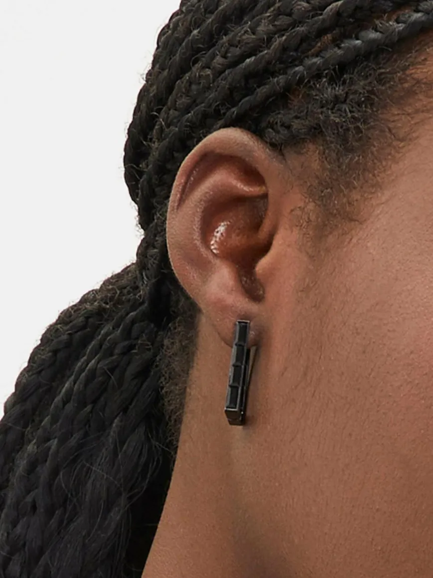 Liebeskind Berlin Schmuck*Damen Ohrringe schwarz uni