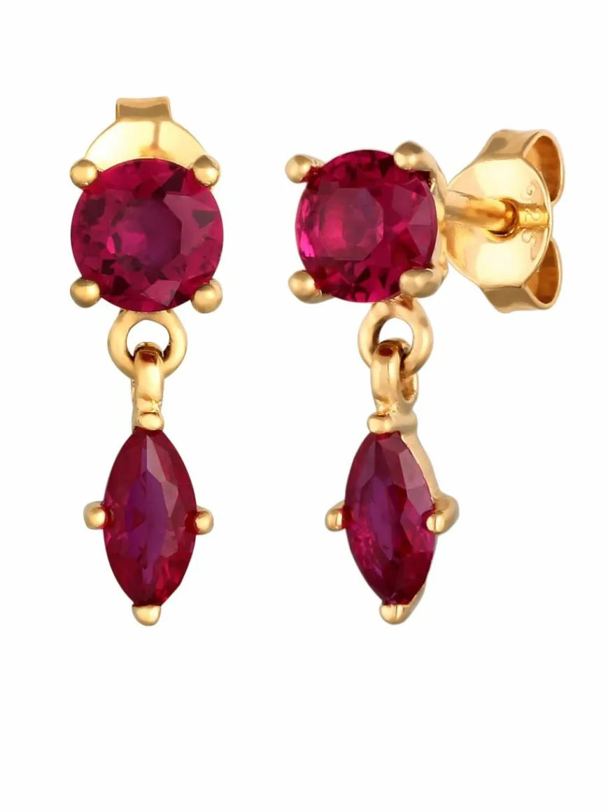 Elli PREMIUM Schmuck*Damen Ohrringe gold uni