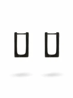 Liebeskind Berlin Schmuck*Damen Ohrringe schwarz uni