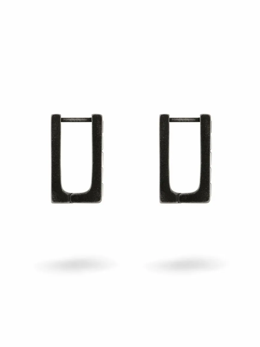 Liebeskind Berlin Schmuck*Damen Ohrringe schwarz uni