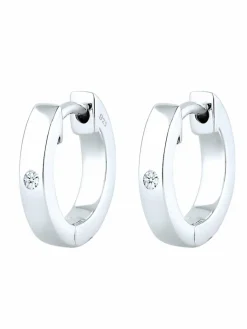 Elli Diamonds Schmuck*Damen Ohrringe silber uni