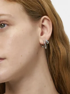 Liebeskind Berlin Schmuck*Damen Ohrringe silber uni