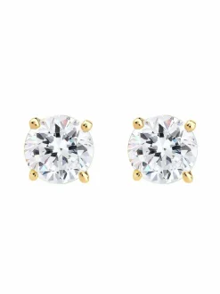 Elli Schmuck*Damen Ohrringe gold uni