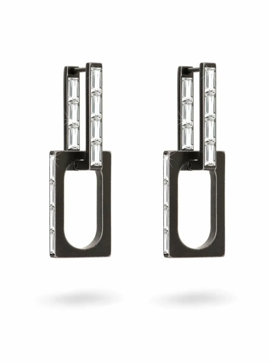 Liebeskind Berlin Schmuck*Damen Ohrringe schwarz uni