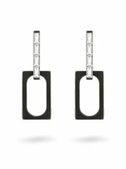 Liebeskind Berlin Schmuck*Damen Ohrringe schwarz uni