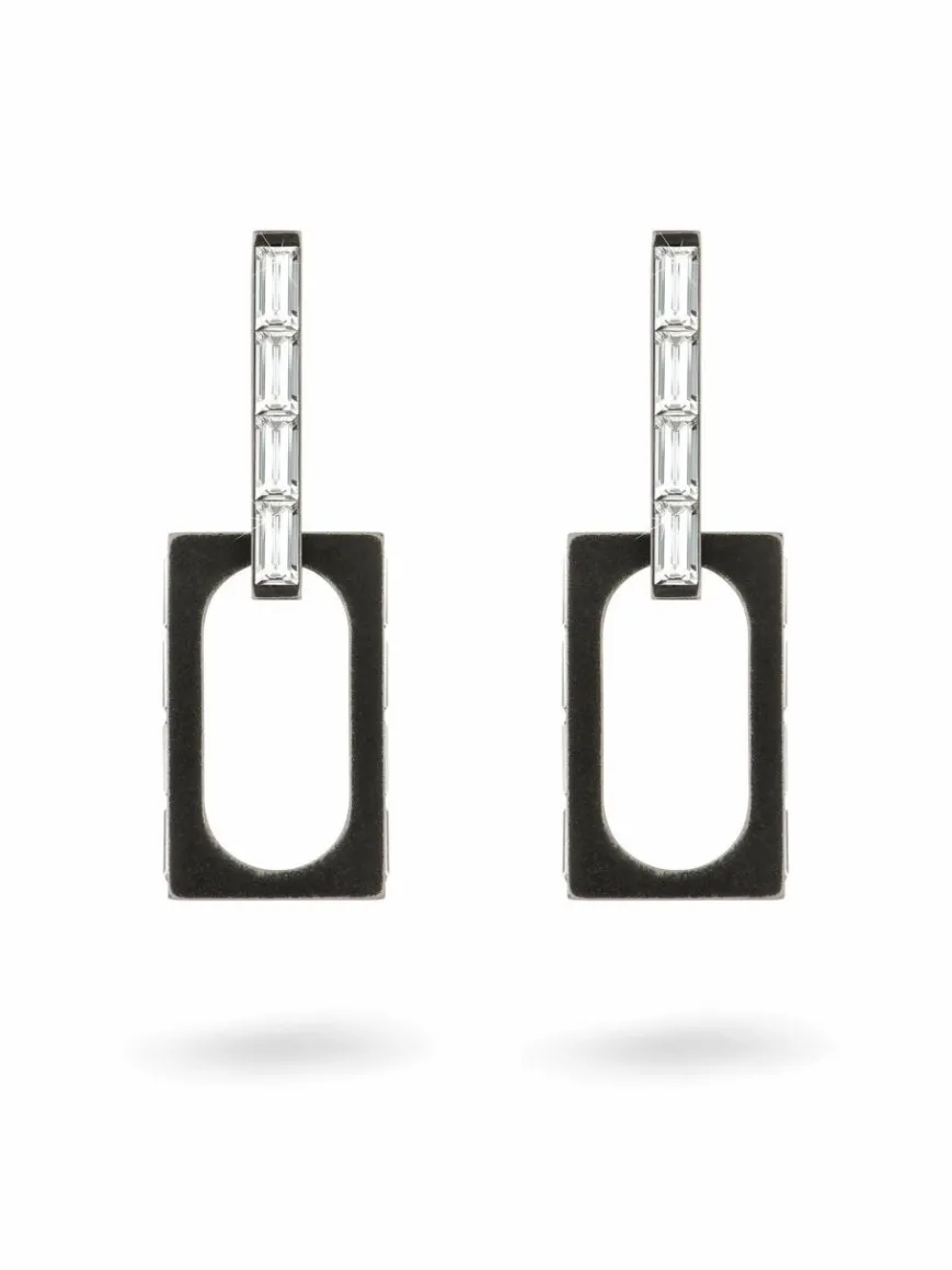 Liebeskind Berlin Schmuck*Damen Ohrringe schwarz uni