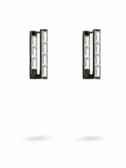 Liebeskind Berlin Schmuck*Damen Ohrringe schwarz uni