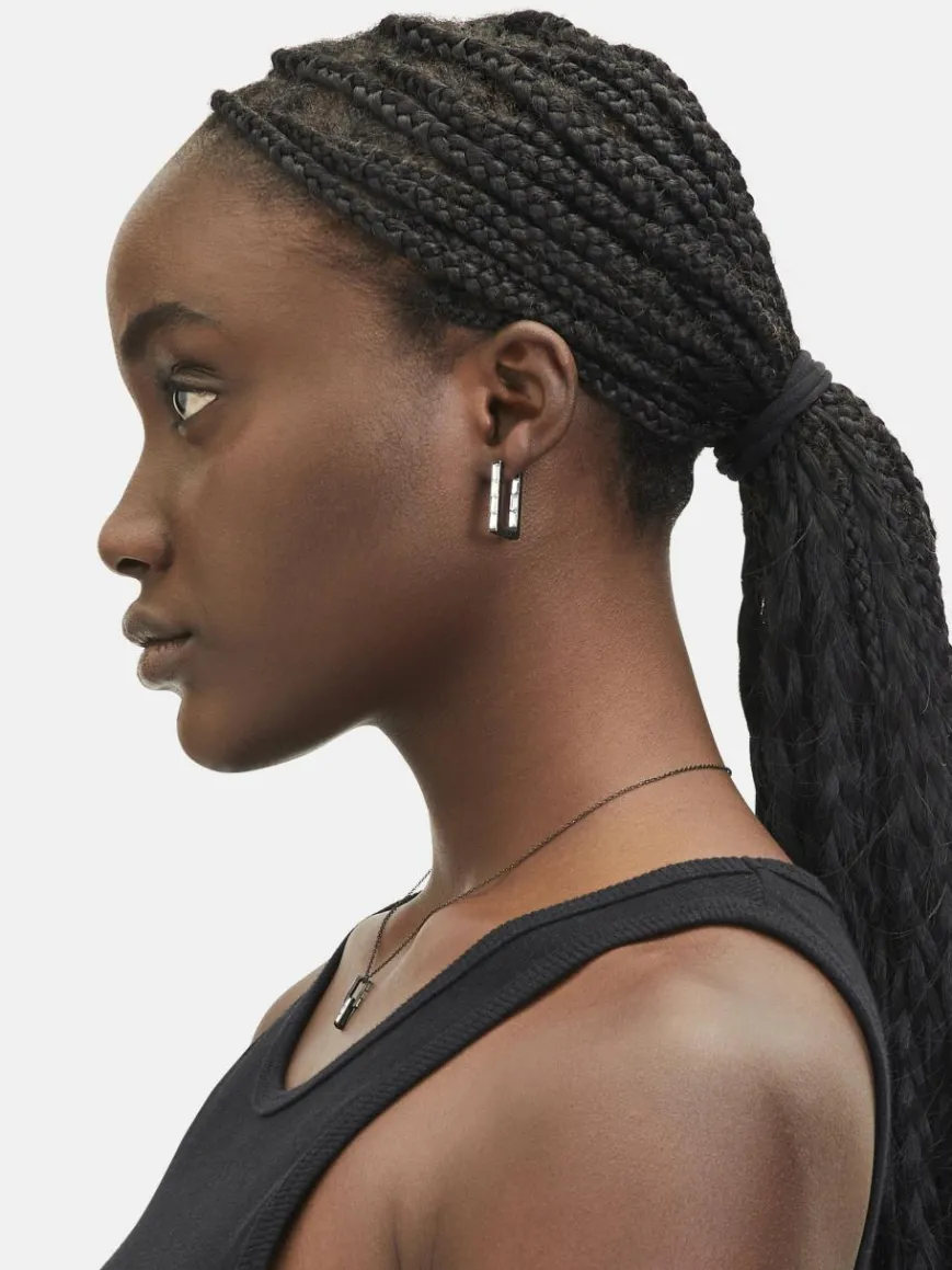 Liebeskind Berlin Schmuck*Damen Ohrringe schwarz uni