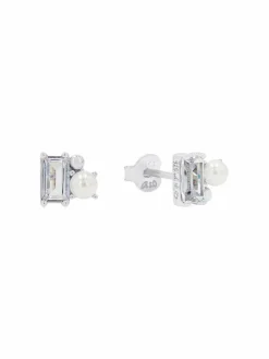 s.Oliver Schmuck*Damen Ohrstecker silber uni