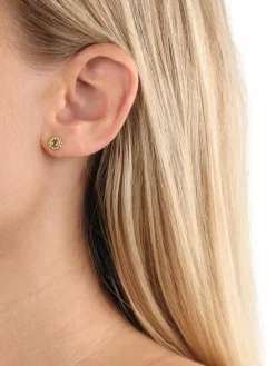 NOELANI Schmuck*Damen Ohrstecker gold uni